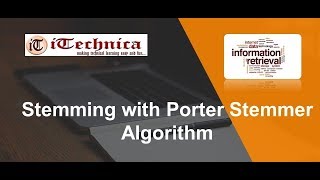 11 Stemming with Porter Stemmer Algorithm [upl. by Robison]