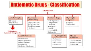 49 Antiemetic Drugs  AUDIO Classification of Antiemetic Drugs  Antiemetics  Emesis Inhibitors [upl. by Lettig]