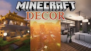 Best 1165 Decoration Mods Forge  Minecraft Cinematic Showcase [upl. by Howe]