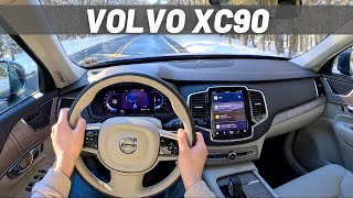 2024 Volvo XC90  POV Test Drive [upl. by Dlorag]