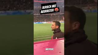 Ulreich rastet aus und beleidigt Rolfes 🤬 fc25 fcbayern fußball football leverkusen funny [upl. by Atteuqihc37]