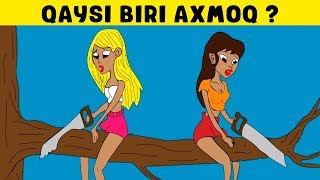 QAYSI BIRI AXMOQ  AJOYIB BOSHQOTIRMA [upl. by Rabka]