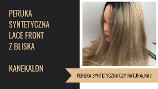 Kanekalonco to jest？⭐️ PERUKA syntetyczna Lace Front w porównaniu z prawdziwymi włosami [upl. by Iggie407]