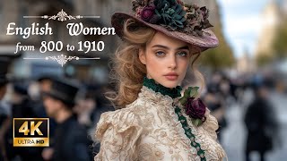 English women clothing 850  1910 [upl. by Hanus874]