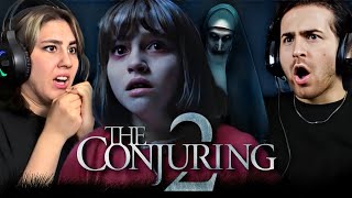 watching THE CONJURING 2 for the first time [upl. by Ahsinom]