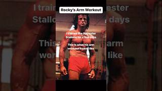 Sylvester Stallone’s Arm Workout 💪 stallone armworkout [upl. by Philippine]