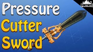 FORTNITE  Pressure Cutter Sword Gameplay My Most Used Weapon [upl. by Wanfried]