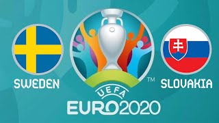 SWEDEN vs SLOVAKIA ᴴᴰ 18062021  UEFA EURO 2020  Matchday 2 Group E  PES 2021 🇸🇪 🏆 🇸🇰 [upl. by Serrell706]