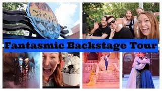 Fantasmic Backstage Tour l Disney CRP [upl. by Niwrehs]