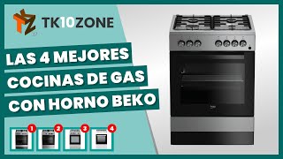 Las 4 mejores cocinas de gas con horno beko [upl. by Tallia]