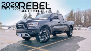 2020 RAM 1500 REBEL  Full Review amp Test Drive [upl. by Anirda]