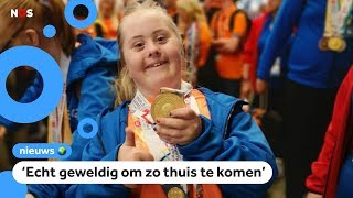 Sporters Special Olympics winnen 70 medailles [upl. by Kcirdled]