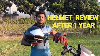 Is this the best vega helmet in this budget  Review after one year  Rajdeep vloger 53 [upl. by Cullie]