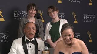 2024 Governors Award Win  Rebekah Cowing and Family 2024 ChicagoMidwest Emmy Awards [upl. by Noeruat]