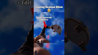 NEW INVISIBLE SKY BASE GLITCH IN FORTNITE🤯 yupon fortnite glitch [upl. by Iosep]