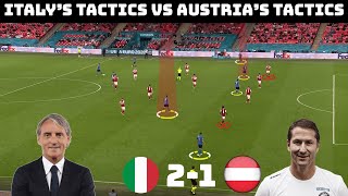 How Italy Eventually Broke Down Austria  Tactical Analysis  Italy 2  1 Austria [upl. by Benton]