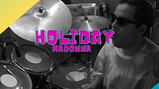 Madonna Drums cover Holiday [upl. by Gytle]