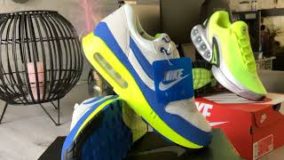 Nike Air Max 1 86 OG quotAIR MAX DAYquot SHOCK DROPBIG BUBBLEVoltRoyal BlueCollectionPart 474 [upl. by Reo]