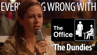 Everything Wrong With The Office quotThe Dundiesquot [upl. by Nett9]