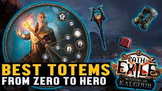 Flamewood Totem is a blast From Zero to Hero  Part 1  Path of Exile 325 Necro Event [upl. by Rozanne]