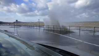 Stormy day at Colwyn Bay [upl. by Ravel]