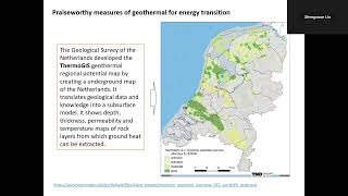 Geothermal Energy Application in the Netherlands [upl. by Dupre]