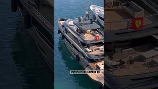 Stylish 40m Benetti Oasis sunbathing in Monaco [upl. by Elwood]