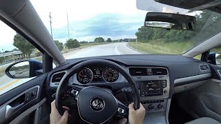 2017 VW Golf SportWagen 18T S 4MOTION  POV Conclusions Binaural Audio [upl. by Ahsyt]