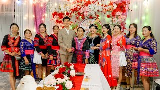 What are the customs of a wedding between a Hmong person and a Kinh person  Bếp Trên Bản [upl. by Eppillihp779]