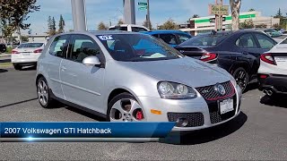 2007 Volkswagen GTI Hatchback San Jose Sunnyvale Hayward Redwood City Cupertino [upl. by Mcleroy870]