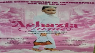 Home going Service Of Thanksgiving for The Life Of Achazia James [upl. by Hampton693]