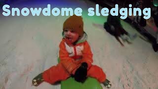 snowdome snow play sledging [upl. by Akered751]