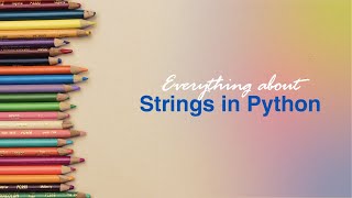 StringsINPython [upl. by Allisan]