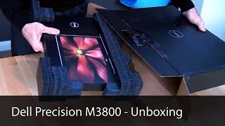 Dell Precision M3800 Unboxing [upl. by Lezley14]