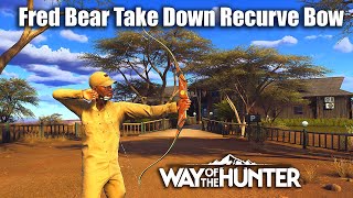 Way Of The Hunter  Fred Bear Takedown Recurve Bow Review [upl. by Ecnav]