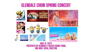 Glendale Choir Spring 2024 SONGS WE LOVE TO SING [upl. by Haleigh]