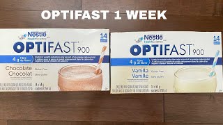 OPTIFAST LIQUID DIET  1 WEEK [upl. by Gone786]