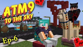 Minecraft ATM 9 to the sky  Mob Farm with Friend  Survival Ep8  amanxgamer8 atm9tothesky atm9 [upl. by Cichocki]