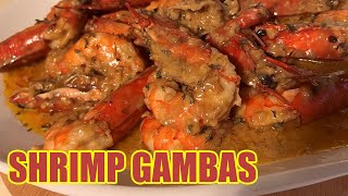 Shrimp Gambas  Gambas al Ajillo  Theas Kitchen [upl. by Jovitta]