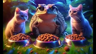 🟣The Toad and Cat Cafeteria  LIVE Wildlife Cam  North Fort Myers FL  Frogs Cats amp Critters [upl. by Obie371]