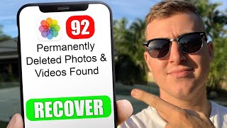 How to Recover Permanently Deleted Photos amp Videos iOS 17 iPhone iPad iPod [upl. by Xed]