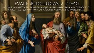 Evangelio amp Reflexión  Lucas 2 2240 31 Diciembre 2023 [upl. by Yewed]