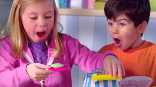 PlayDoh US  TV Commercial  Double Desserts Playset [upl. by Thoer]