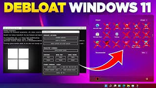 How To Debloat Windows 1110 Correctly [upl. by Nnyltak]