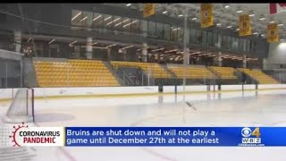 All Boston Bruins Games Postponed Through December 26 [upl. by Analaj]