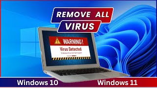 How to Remove Any Virus from Windows 10  11  Delete All Viruses  How to Remove Computer Virus [upl. by Esaele829]