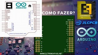 Tutorial  O que é e Como Fazer um Shield para Arduino  JLCPCB e Eletrônica Fácil [upl. by Shaughn]