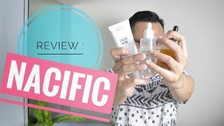 Review  Nacific Phyto Niacin  Fresh Herb Origin Serum  Fresh Herb Sunblock [upl. by Eulalee]