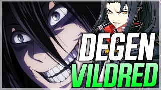 I BRING DEGEN VILDRED BACK GREEN VILDRED with COUNTER BUILD  Epic Seven [upl. by Rodavlas]