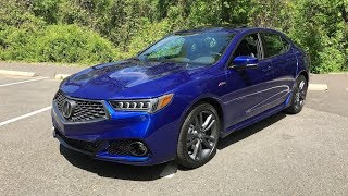 2018 Acura TLX ASpec SHAWD – Redline Review [upl. by Fawnia]